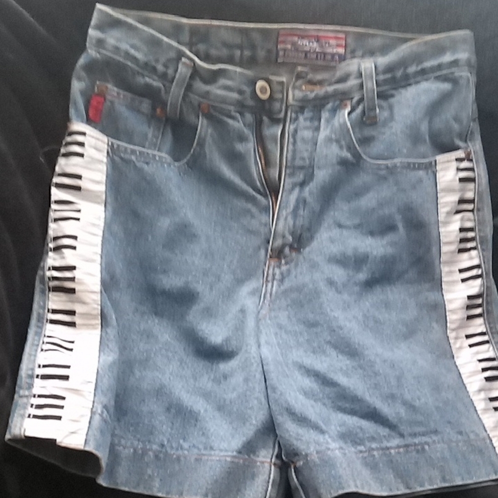 Vintange Jou Jou Blue Denim with Red and White Details - Picture 2 of 4